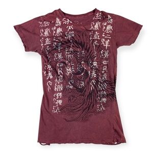 Sinful by Affliction Distressed T-Shirt